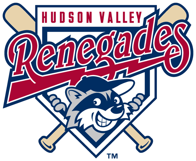 Hudson Valley Renegades 1998-2012 Primary Logo iron on heat transfer